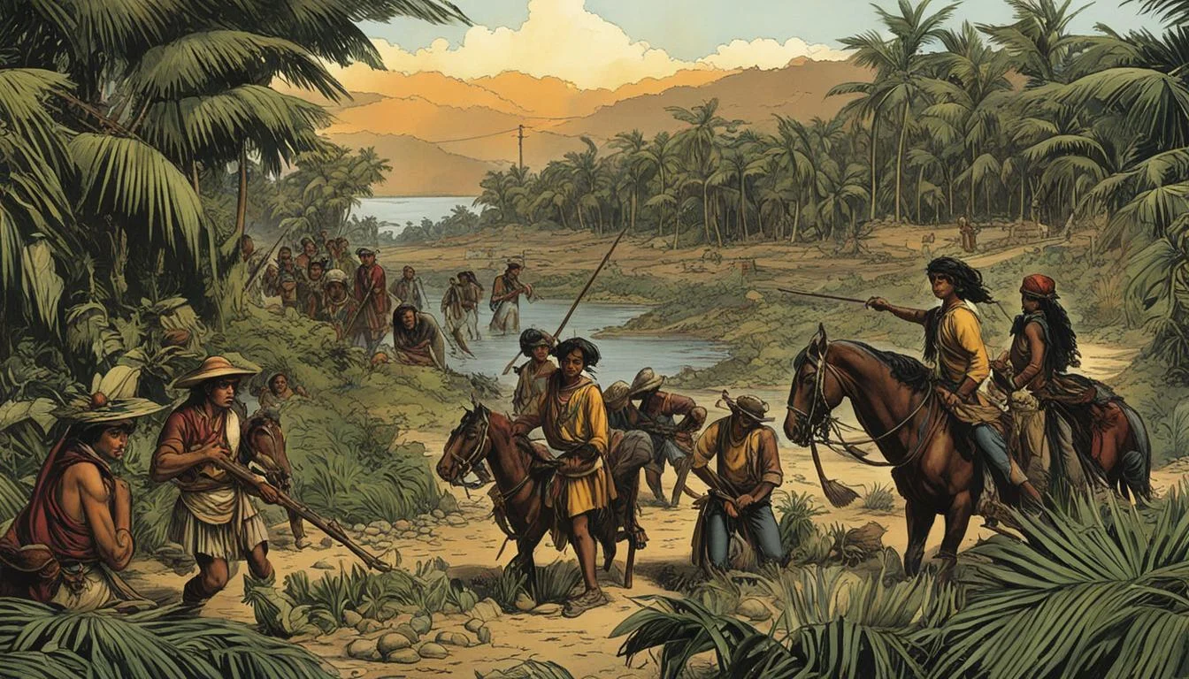 Indios native Filipinos farmers and townsfolk